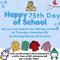 75 Days of School! 